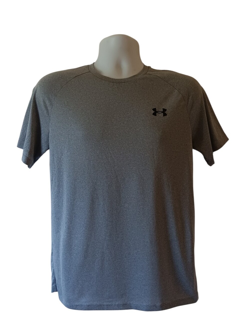 Under Armour men's gray short-sleeve activewear t-shirt size S
